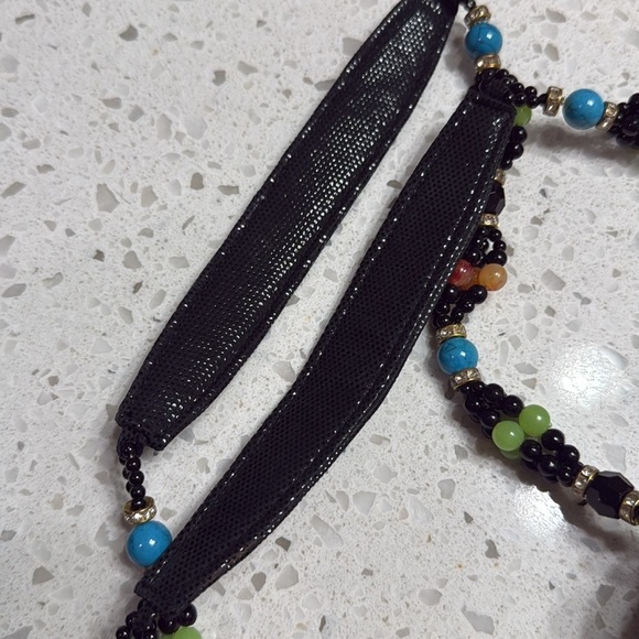 Mary Frances Beaded Pouch bag Evening shoulder vintage authentic retro bling - Picture 9 of 11